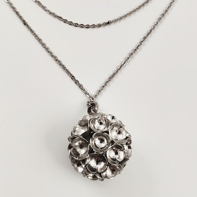 Kultakeskus oy | Liisa Vitali |  (25mm) ´Spring´ Pendant | Necklace | Sterling