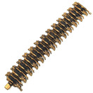 Turun Hopea oy | Pentti Sarpaneva | width 3.7cm | ' Kaarna ' bracelet | Bronze