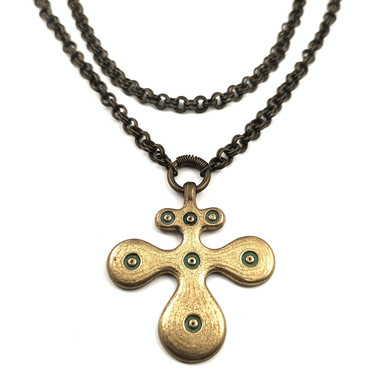 Kalevala Jewelry | Pendant -207 |  ´TENHOLA´ -Necklace |  Bronze