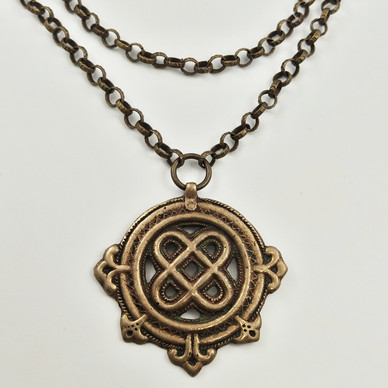 Kalevala jewelry | LAITILA´s PENDANT | Necklace | Bronze