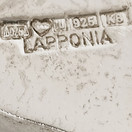 LAPPONIA | Björn Weckström | upea kääty | Kaulakoru | Hopeaa -87