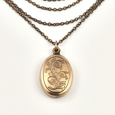 Kalevala Jewelry | ´Lapland´ locket | Necklace |  Bronze