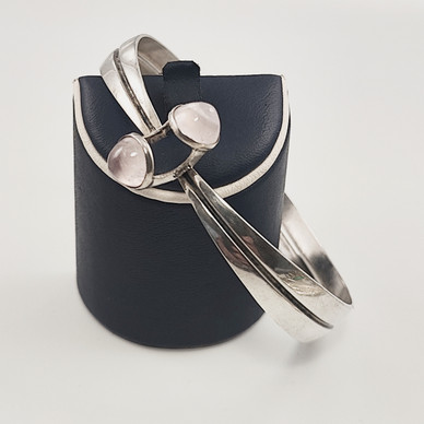 EJA | Goldsmith Ailio | Rose Quartz BRACELET | 813 Silver | -60