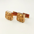 Lapponia Jewelry | Björn Weckström ,|'Ounas / Mountains' cufflinks | 585 gold -67