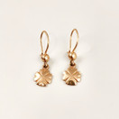 Kalevala Jewerly |  'Lucky clover'  -earrings | 585 Gold 
