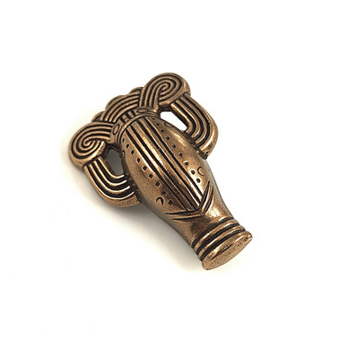 Kalevala Jewelry | `Crab` Brooch |  Bronze