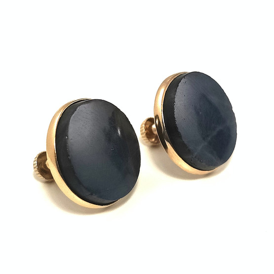 Kupittaan Kulta |  Elis Kauppi |  SPECTROLITE Earrings | Screw locks | 585 GOLD -53