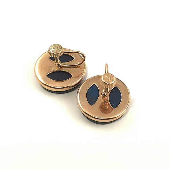 Kupittaan Kulta |  Elis Kauppi |  SPECTROLITE Earrings | Screw locks | 585 GOLD -53