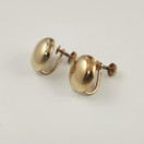 Kupittaan Kulta |  Elis Kauppi |  Round Earrings | Screw locks | Gold-plated Sterling