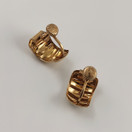 Kupittaan Kulta |  Elis Kauppi |  FLOWER Earrings | Screw locks | Gold-plated Sterling