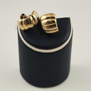 Kupittaan Kulta |  Elis Kauppi |  FLOWER Earrings | Screw locks | Gold-plated Sterling