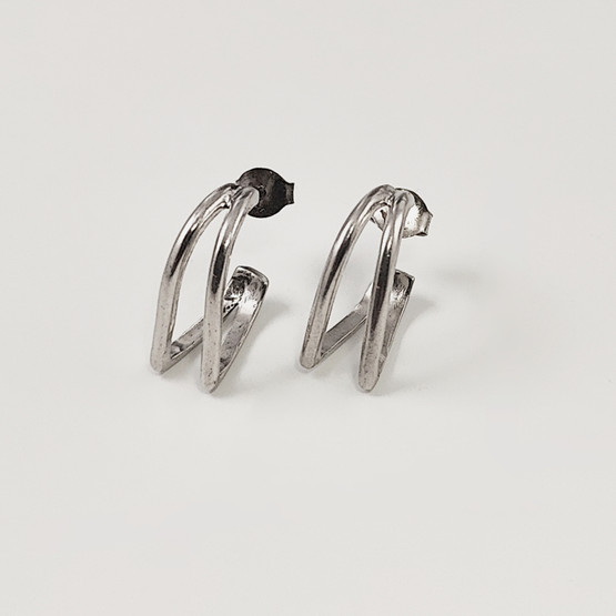 Kultakeskus oy | Karl Laine |  COMPRO Earrings | 925 Sterling 