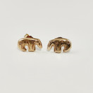 Kalevala Jewelry |'Bear' -earrings | 585 Gold