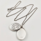 Kalevala Koru | Lapin Medaljonki | Kaulakoru |  Hopeaa