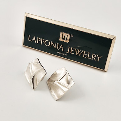 Lapponia jewelry | Björn Weckström | GELO earrings | Sterling
