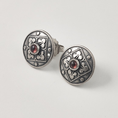 Kalevala jewelry | Sancta Birgitta Earrings | Sterling