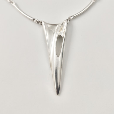 MJH | Sirokoru oy |  Matti Jussi Hyvärinen | Finnish vintage NECKLACE | Sterling 