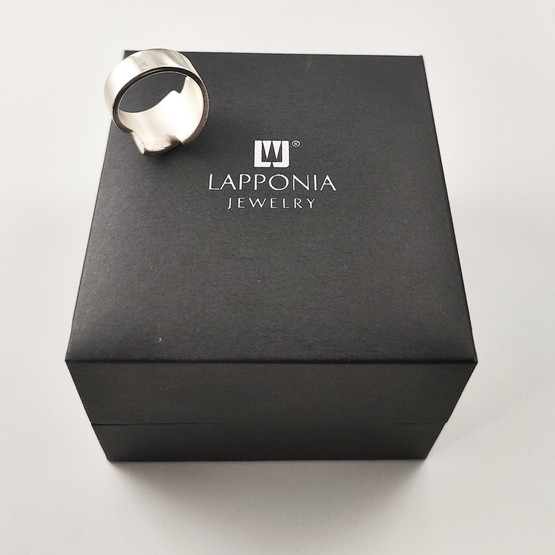 Lapponia  | Zoltan Popovits | ELECTRA Sormus | 16.25mm |  925 Hopeaa 