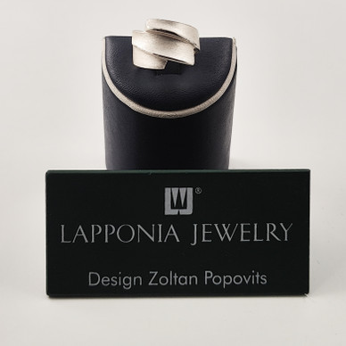Lapponia  | Zoltan Popovits | ELECTRA Sormus | 16.25mm |  925 Hopeaa 