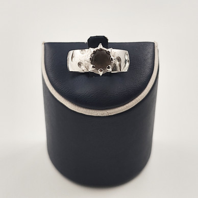 Kalevala Jewelry | 'Anna' Ring | Smoky Quartz | 16.5mm | Sterling