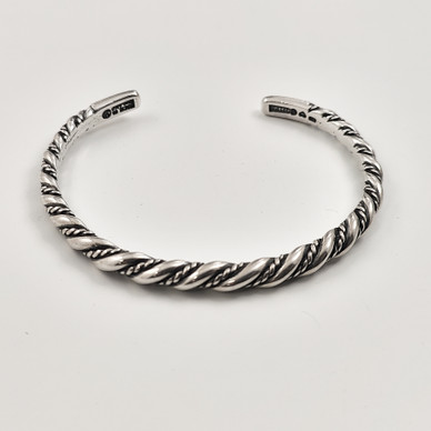 Kalevala Jewelry | 'Halikko Lampola spiral' Bracelet | Sterling -83
