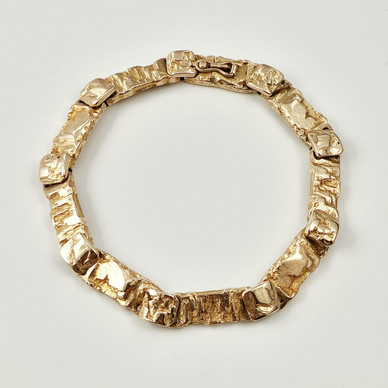 Lapponia jewelry | Björn Weckström | JOTOS Bracelet | 585 Gold -69
