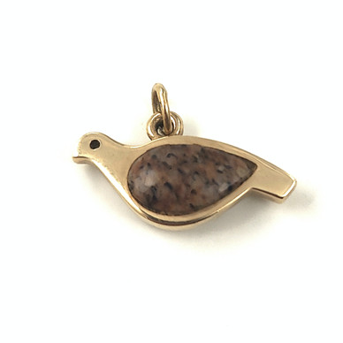 JAN | TaigaKoru oy, Finland | WILLOW GROUSE Pendant | 585 Gold