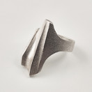 ART by KALEVALA  | Björn Weckström | SUKKULA Sormus | 16.75mm | 925 Hopeaa 