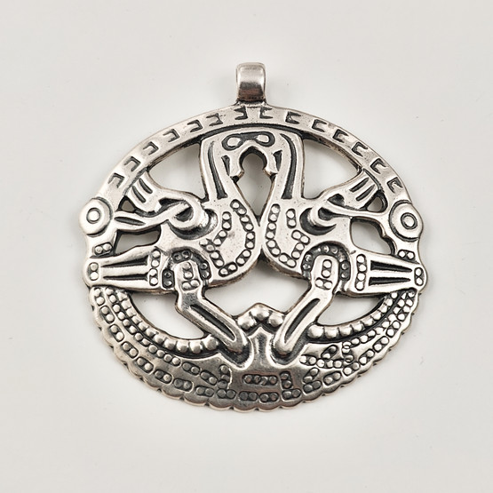 Kalevala Koru | KUHMOISTEN KUKOT | iso Riipus  | Hopeaa -87