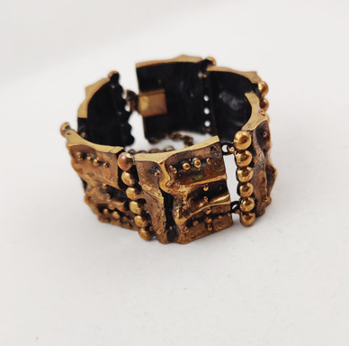 Valo-koru / Hannu Ikonen, big  Bracelet,  Bronze