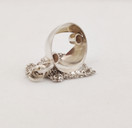 Elis Kauppi ,riipus, kaulakoru Hopeaa -66