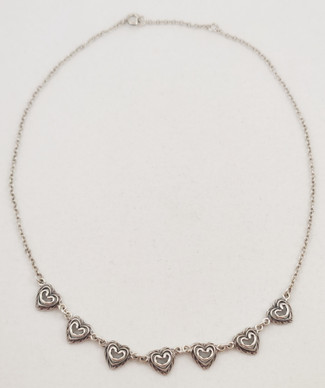 Kalevala Koru, Talon sydän kääty, Kaulakoru ,Hopeaa