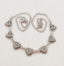 Kalevala Koru, Talon sydän kääty, Kaulakoru ,Hopeaa