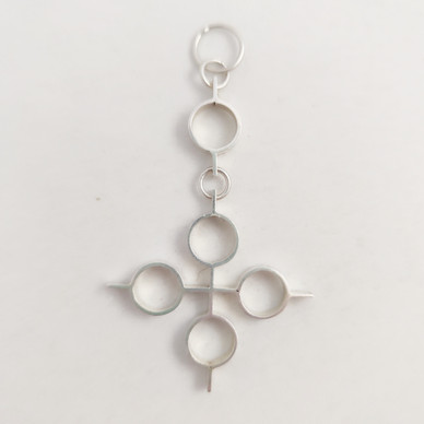 Jorma Laine, cross Pendant,  silver-72