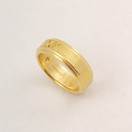 Kalevala Jewelry |  'Millenium' -ring | Diamond ring | 16mm |  750 GOLD