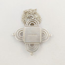 Jorma Laine Tiikerinsilmä Kaulakoru ,Hopeaa -75