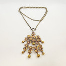 Pentti Sarpaneva , iso Kaarna -riipus,kaulakoru Pronssia