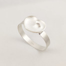 Finnfeelings, iso Andante rannekoru, Hopeaa -05