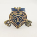 Kalevala Koru, (iso) Utajärven sydän -riipus, Pronssia