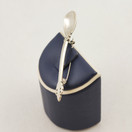 Kalevala koru, 'Lusikka' -Solki , Hopeaa