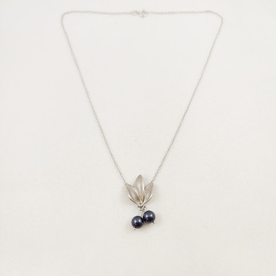 FF/ Finnfeelings, 'blueberry' necklace, Sterling