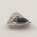 Turun Hopea oy, upea iso  kivellinen solki, Hopeaa