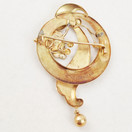 Auran kultasepät, Rintakoru 14k kultaa -52