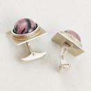 Kultaseppä Ailio, kivelliset kalvosinnapit , Hopeaa