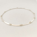 BW / Lapponia koru, Labyrintti kaulakoru, Hopeaa -84