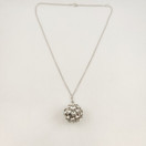 Liisa Vitali, (iso) Kevät Riipus + ketju, Hopeaa