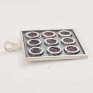 Jorma Laine, iso Emaloitu Riipus, Hopeaa -63