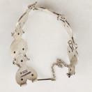 Kalevala Jewelry, ´bee´-bracelet, Silver -54