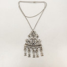 Kalevala Koru, (iso) Karkun riipus / kaulakoru, Hopeaa -76