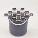 David Andersen, Norway, Enameled Brooch, Sterling 